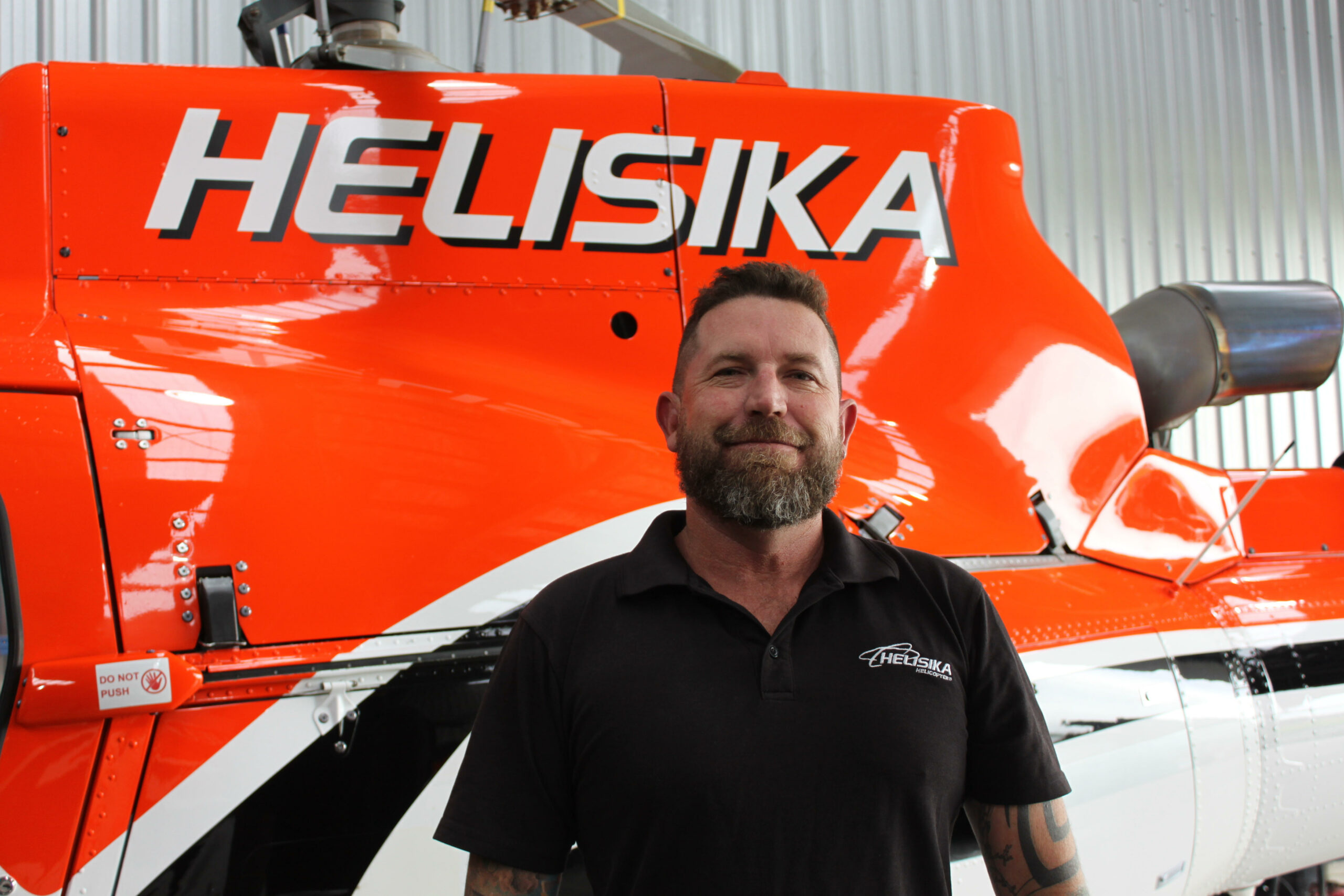 Jazz Gribble CEO Helisika-Helicopters